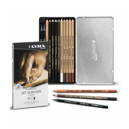 Изчерпани продукти  Комплект 12 броя моливи за скици Lyra Art Specials