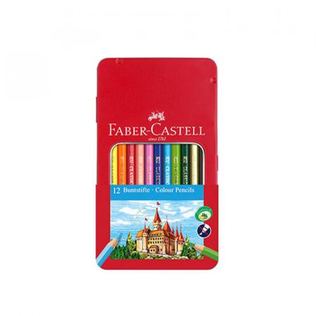 Изчерпани продукти  Комплект 12 цв моливи за рисуване за деца Класик Faber-Castell