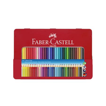 ЗА ХУДОЖНИКА  Комплект 36 броя акварелни моливи за рисуване GRIP 2001 Faber-Castell