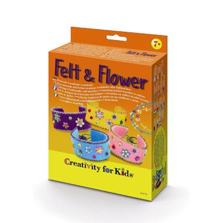 Изчерпани продукти  Комплект Creativity for Kids, Flower, гривни Faber-Castell