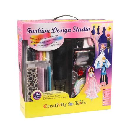 Изчерпани продукти  Комплект Creativity for Kids, Модно студио Faber-Castell
