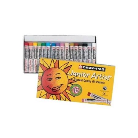 Изчерпани продукти  Комплект маслени пастели за деца, 16 цв. Cray-Pas Junior Artist