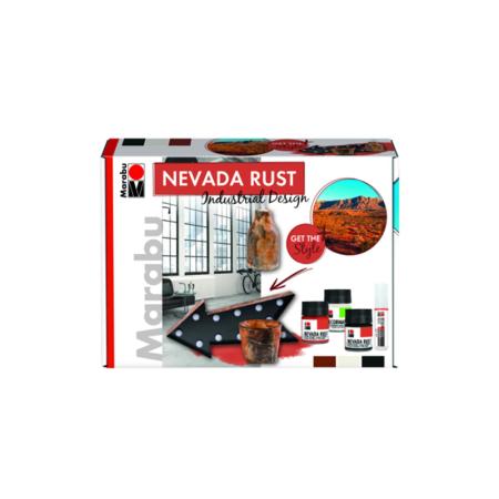 Изчерпани продукти  Комплект Nevada Rust ефект на ръжда Industrial Design Marabu