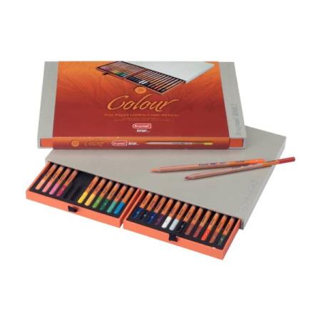 ЗА ХУДОЖНИКА  Комплект Професионални Цветни Моливи 24 Цвята Bruynzeel Design