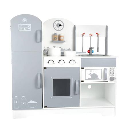 ЗА ДЕТЕТО  Кухня за игра, с хладилник, дървенa, 83 х 33 х 82 cm Small Foot