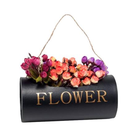 Изчерпани продукти  Кутия за цветя в черно Flowers