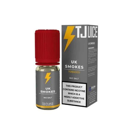 Изчерпани продукти  Никотинова сол T-Juice UK Smokes 20mg/10ml
