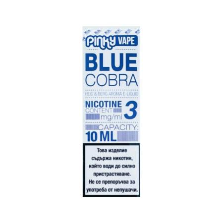 Изчерпани продукти  Никотинова течност Pinky Vape Blue Cobra, 10 ML