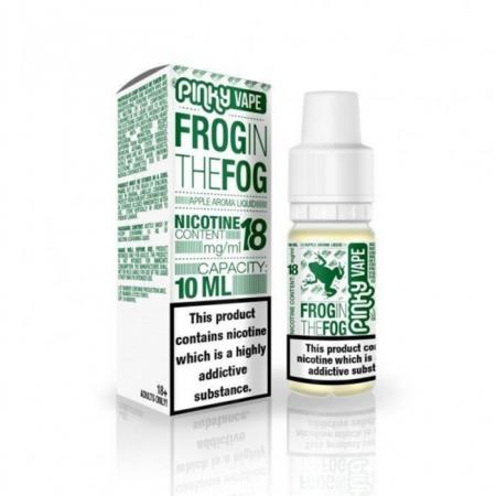 Изчерпани продукти  Никотинова течност Pinky Vape Frog In The Fog / Apple