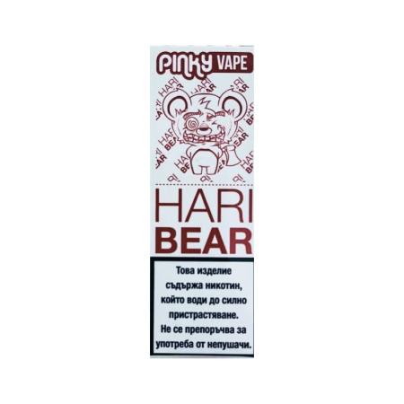 Изчерпани продукти  Никотинова течност Pinky Vape Hary Bear, 10 ML