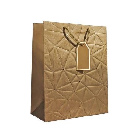 ЗА ОПАКОВАНЕ  Подаръчни торбички Leather Tr Gold