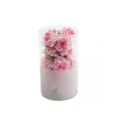 Изчерпани продукти  Стъклена ваза Matt - цилиндър 11 x 20 см