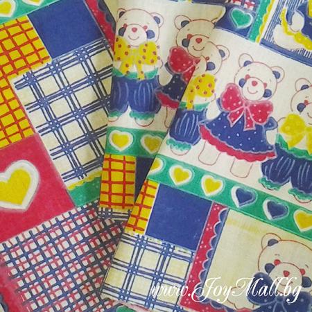 Изчерпани продукти  Текстилна салфетка за детско парти Трите мечета