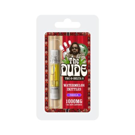 Изчерпани продукти  The Dude Delta 8 + THC-O Cartridge - Watermelon Zkittles