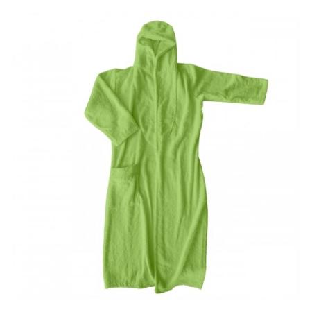 Изчерпани продукти  Юношески халат с двойна качулка цвят „Зелен“ Белотекс
